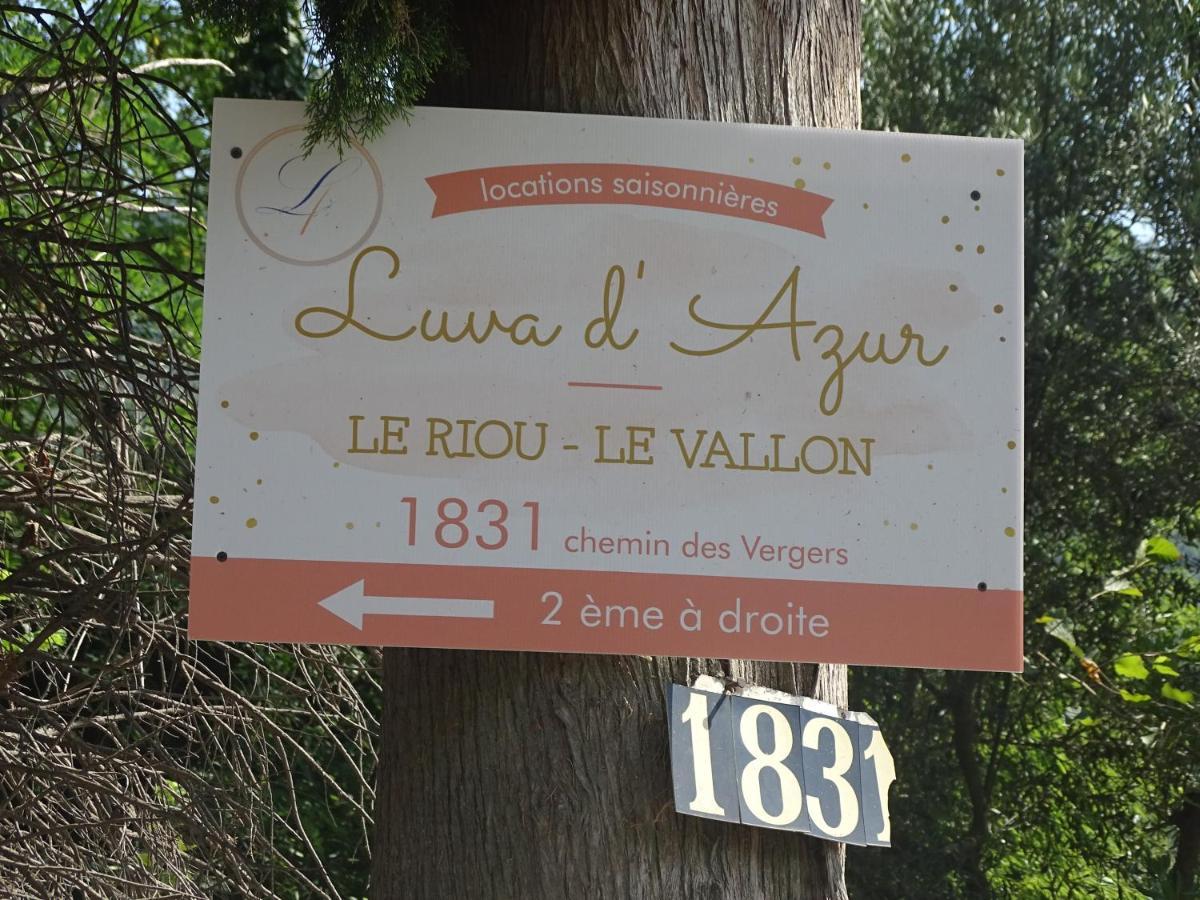 Luva D'Azur, Rez De Villa Le Riou - Le Vallon Le Bar-sur-Loup المظهر الخارجي الصورة