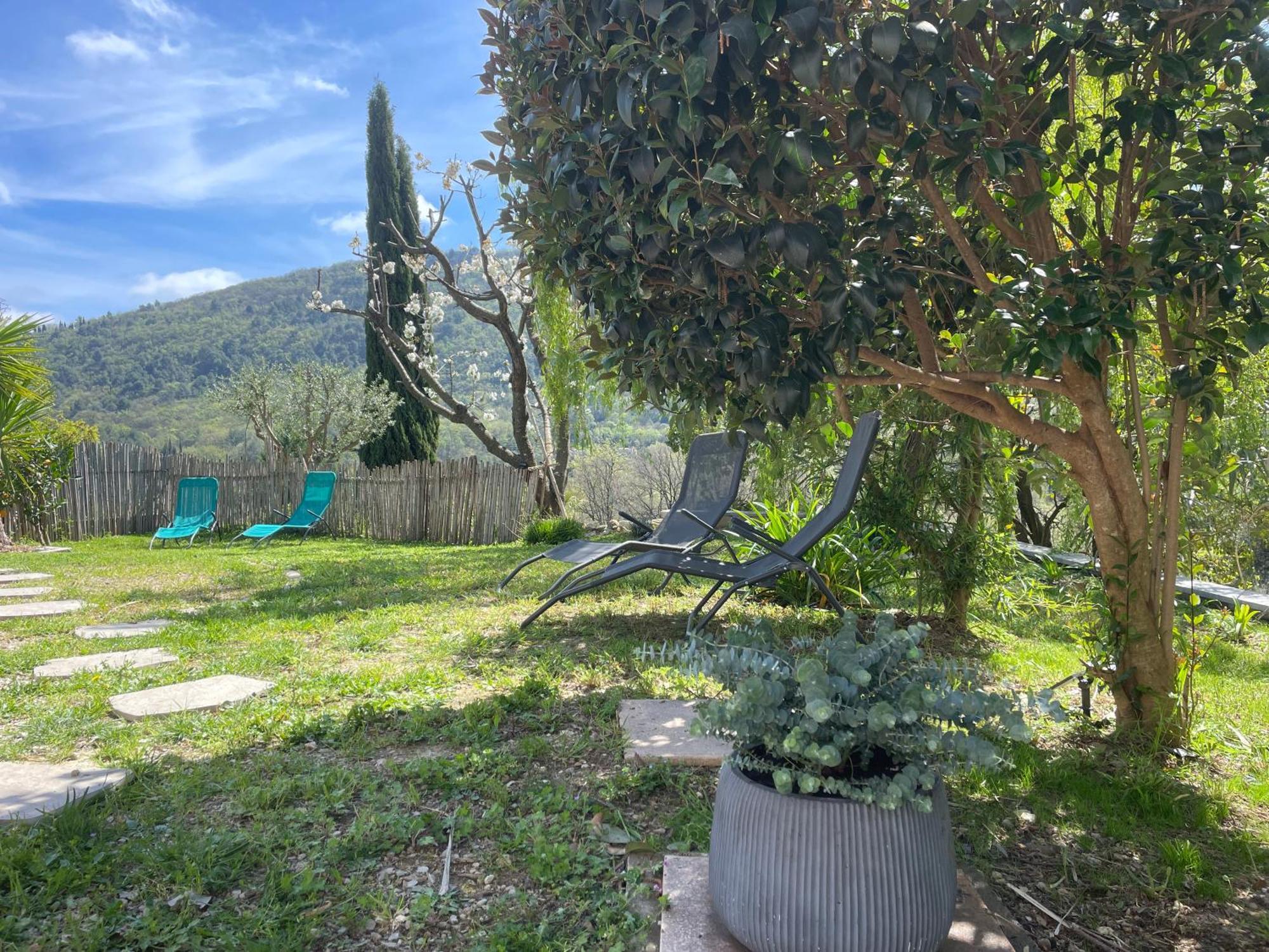 Luva D'Azur, Rez De Villa Le Riou - Le Vallon Le Bar-sur-Loup المظهر الخارجي الصورة